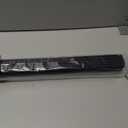 2 Sets Door Sweep Plastic PVC 1 3/4" x 36" Slide on Bottom Exterior Door Seal Strip for Weather Stripping Draft Stopper (Black)