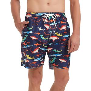 Srnede Mens Swim Trunks Swimsuit Trunks Swim Shorts Swimwear | quick dry,pockets,Water-resistant,soft,meshing,swim, exercise, travel, party, outdoor sports, casual (L)