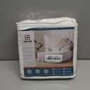 TSUTOMI Bed Skirt Queen Size Ruffled Bed Skirt with Split Corners, 12.5 Inch Drop Dust Ruffle Bed Skirts with Platform, Gathered Style, 100% Microfiber, White