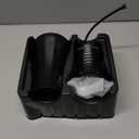 Upgraded Ear Wax Removal with LED Display- Safe and Effective Ear Wax Removal Kit-Ear Cleaner Kit -with Wastewater Recovery System(Deep Black)-Valentine's Day Gift