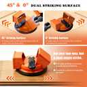 Floor Gap Fixer Tool, Laminate Flooring Tools with Heavy-Duty Suction Cup | 0 and 45 Dual Striking Surfaces, Strong Suction and Plank Grabber for Vinyl, Laminate and Floating Floor Gap Repair