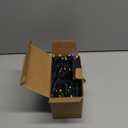 iBaycon 4ft  6ft Solar Net Mesh Lights, Solar Powered Christmas Net Light Outdoor Waterproof, 8 Modes Bush Netting Lights for Xmas Trees, Party, Garden, Outdoor Decorations (Multicolor, 1PACK)