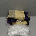 ReliBeauty Washington Costume Boys Hamilton American Colonial Uniform with Wig, Size 150