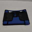 Kids Travel Tray, Kids Travel Trays for Car Seat, Road Trip Essentials for Toddler, Carseat Lap Tray with Dry Erase Board & Storage Organizer for Road Trip Activities for Kid, Blue