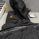 GEMYSE Men's Ski Snow Jacket Warm Winter Waterproof Coat Snowboard Rain Jacket Hooded Windproof Windbreaker.XXL