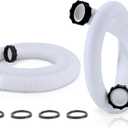 1.5" Pool Pump Hose Compatible with Intex Pump Sand Filters & Saltwater Systems, 29060E Pool Hoses Fit for Coleman Above Ground Pools Parts 59" Long