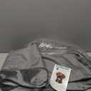 Furhaven Replacement Dog Bed Cover Plush & Velvet L Shaped Chaise, Machine Washable - Platinum Gray, Jumbo (X-Large)