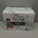 Pampers Pure Baby Diapers, Size 3 (16-28 lbs), 116, Up to 100% Leakproof, Premium Hypoallergenic Soft Diapers