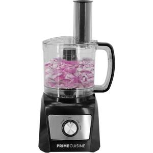 Electric Vegetable Chopper & Food Processor, 3 Cup Capacity, For Mincing, Emulsify and Puree with Extra Slicer and Shredder Blade Disc, Black