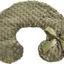 Sonoma Lavender Luxury Eucalyptus/Lavender Heatable/Chillable Neck Pillow, Microwaveable for Neck and Shoulders with Removable Washable Covers, Great for Relaxation and Pain Relief (Green Dot)