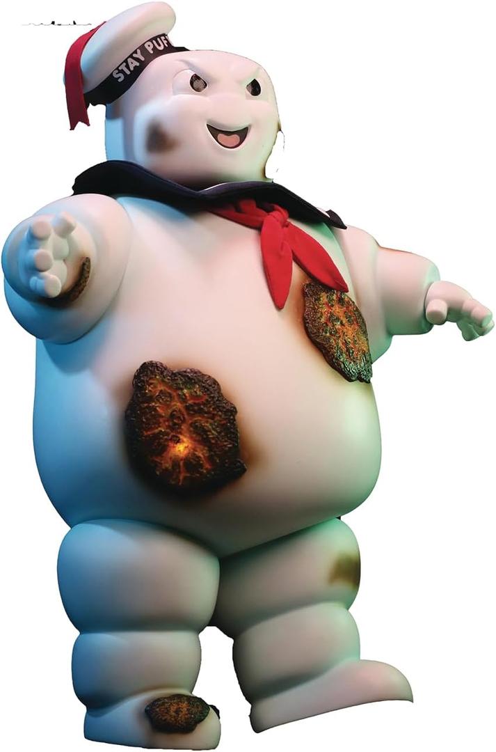 Toys Ghostbusters: Stay Puft Marshmallow Man (Burning Edition) Deluxe Vinyl Figure