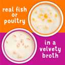 Friskies Purina Grain Free Wet Cat Food Lickable Cat Treats Variety Pack, Lil' Soups With Salmon, Tuna or Shrimp - (Pack of 30) 1.2 oz. Cups