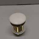 FerdY Pop-up Drain for Freestanding Bathtub, Polished Gold Finish, cUPC Certification, Freestanding Bathtub Drain Stopper