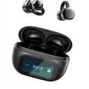 Ai Translation Earbuds Real Time,Smart Ai Language Translator Earbuds,Wireless Bluetooth 5.4 Muti Language Translate Clip-on Headset,Waterproof Ai Translate Headphones,Fit iOS& Android Phone (Black