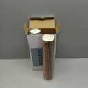 100 Pcs Halloween Pumpkin Paper Baking Cups Black Orange Cupcake Liners Wrappers Decorative Cupcake Holders for Halloween Birthday Party Supply