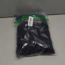 BOSS Mens Square Logo Cotton Blend Knit Sweater (XX-Large, Premium Navy)