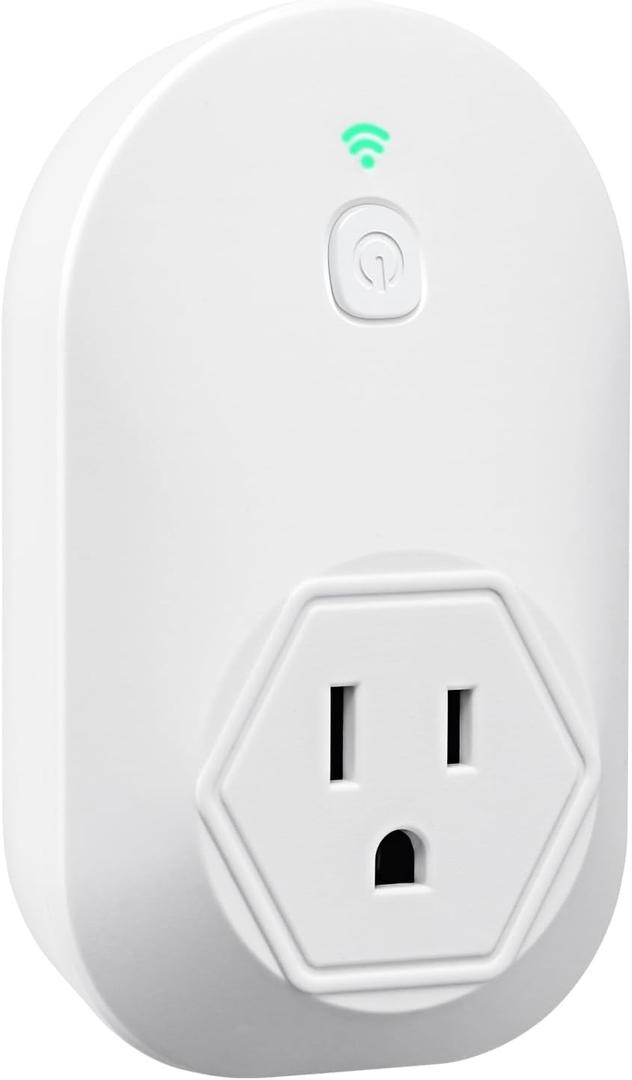 Briidea Ground Loop Hum Eliminator Plug-Style AC Voltage Filter, Reduces Buzz & Noise for Audio/Video Equipment, Safe Grounding (Not a Ground Lift), 120V 6A, White
