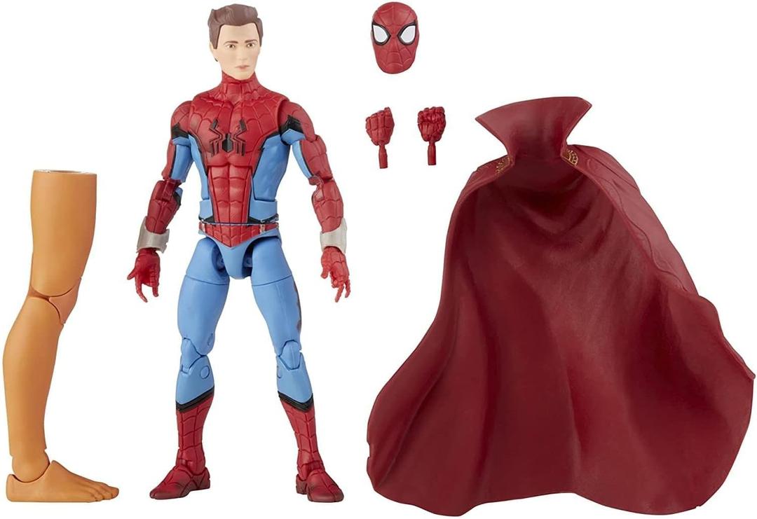 Avengers Marvel Legends Series 6-inch Scale Action Figure Toy Zombie Hunter Spidey, Premium Design, 1 Figure, 3 Accessories, and Build-a-Figure Part