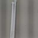 White Tension Curtain Rod for Windows 28 to 48 inch, Adjustable Expandable Pressure Spring Curtain Rod No Drilling, 7/8" Curtain Rod for Bedroom Doorway Closet Door