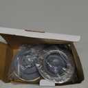 2 Pack Sink Drain Strainer - Sink Stopper, 3 in 1 Stainless Steel Kitchen Drain Plug with Deep Anti-Clog Basket and Odor-Blocking Seal, Pop-Up Design Fits Standard 3-1/2 Inch Sink (Silver)