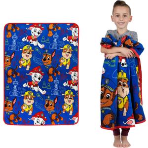Franco Kids Bedding Super Soft Plush Throw Blanket, 46 In x 60 In, Paw Patrol