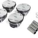 4pcs Engine Piston Rings Kit for Chevy Captiva Cobalt Equinox HHR Impala 2.4L Complete Set Professional Grade Direct Replacement