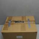 Jin&Bao 9FT Christmas Garland with Lights, 100 LED Prelit Green Snowy Pine Garland Christmas Decorations with Timer Function, 3AA Battery Operated Xmas Garland Fireplace Door Stairs Outdoor