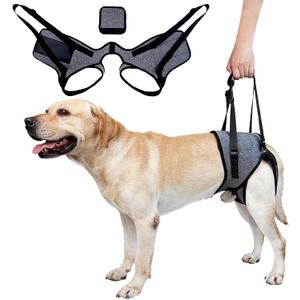 Dog Sling for Large Dogs Hind Leg Support Dog Lift Harness Adjustable Durable Rear Lift Support Harness for Weak Back Legs, Elderly, Injured, Senior, Arthritic, ACL Recovery Pet