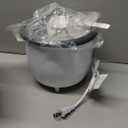 AROMA Rice Cooker, 3-Cup (Uncooked) / 6-Cup (Cooked), Small Rice Cooker, Oatmeal Cooker, Soup Maker, Auto Keep Warm, 1.5 Qt, White, ARC-393NG