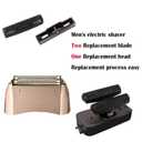 2 Pack Pro Shaver Replacement Foil and Cutters Compatible with andis 17220/17230 Shaver ProFoil Lithium Replacement