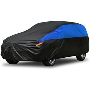 GUNHYI SUV Car Cover for Automobiles All Weather Waterproof, Universal Fit Ford Edge/Bronco, Chevrolet Equinox, Mazda CX-5, Hyundai Tucson, Volkswagen Tiguan, Volvo XC60 etc.