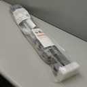 59 inch Retractable Baby Gates 34 inch Tall, Retractable Gate with Reinforced Strip Design to Prevent Crawling Through, 5 FT Retractable Dog Gate for Stairs, Doorways, Hallways, Indoor/Outdoor (Gray)