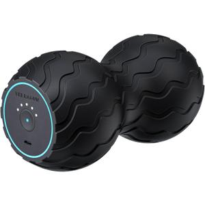 Therabody WaveDuo - Ergonomically Contoured Foam Roller. Bluetooth Enabled Muscle Roller for Your Back, Neck & Spine with 5 Customizable Vibration Frequencies in Therabody App
