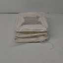 3 Pack Sheet Organizers And Storage, Double Side Clear Hard Shell Window. Expandable Blanket Storage Bags, Large Stackable Closet Storage Bins.