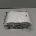 SUBEKYU Mini Trash Can with Lid,Small Desk Trash Can,Countertop Mini Garbage Cans,Tiny Waste Basket,White,with 3 roll Bags