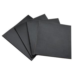 4 Pieces Adhesive Foam Padding 1/8 in Thick X 6 in X 6 in, Anti Vibration Pads, Closed Cell Foam Pads for Anti-Slip, Shock Absorption