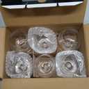 Qunclay 24 Pcs Shot Glasses Cute Cognac Snifter Small Brandy Snifter for Tasting Brandy Drinking Port Glasses for Whiskey Wine Beer (5oz)