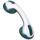 1 Pack Suction Cup DIY Sewing Tools Ruler Handle for Quilting Patchwork Ruler Strong Adsorption Shower Handles for Bathtubs Seniors (Green)