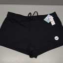 Roxy Women's Board Quick Dry Bathing Suit Shorts, 2" Inseam-Swimsuit Bottoms, Medium, True Black