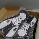 Snorkel Fins, Swim Fins Travel Size Short Adjustable for Snorkeling Diving Adult Men Women Open Heel Swimming Flippers (White)