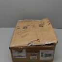 JOONEE White Nightstand with Charging Station and LED Lights,Modern Bedside Table with 2 Storage Drawer and Open Wood Shelf, for Bedroom and Small Spaces,Night Stand with Solid Wood Legs,White