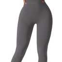YEOREO Women Long Sleeve Workout Jumpsuit Zip Up Romper Bottom Pants Bodysuit Bodycon Sexy One Piece (X-Large, Grey)