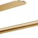 Paper Towels Rolls Holders- for Kitchen,Paper Towels Bulk- Self-Adhesive Under Cabinet,Stainless Steel Paper Towel Holder(Gold)