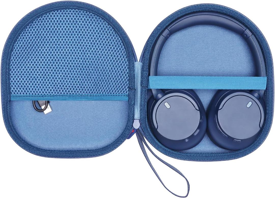 XANAD Case Compatible with Sony WH-CH720N WH-CH520 Noise Canceling Headphone - Blue