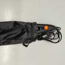 Terviiix Small Flat Iron for Short Hair, Temperature Adjustable Pencil Flat Iron Fast Heat Up, 3/10 Inch Beard Straightening Iron Dual Voltage with Tourmaline Ceramic Plates, Auto Shut Off (Orange)