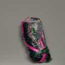 BMJL Women's High Waisted Bikini Sets Sporty Two Piece Swimsuit Color Block Cheeky High Cut Bathing Suits(S,Black Pink)