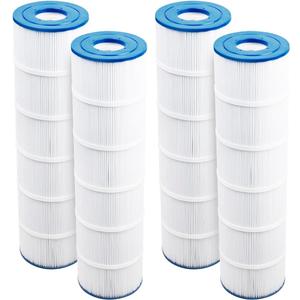WuYan 4pcs Pool Filter Compatible with Jandy CL 460, CV460, PJAN115,for Unicel C-7468, for Filbur FC-0810,FC-6410,FC-0810,XLS-705,4x115sq.ft Filter Cartridge