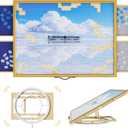 1500 Pcs Portable Jigsaw Puzzle Board with 4 Drawers and Cover, Adjustable Puzzle Table, Frame for Wall Art Display 33.3"x24.2"
