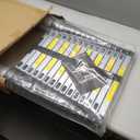 Telescoping Ladder, 20.3FT Aluminum Extension Ladder with 2 Replacement of Non-Slip Rubber Cover, Telescopic Ladder Portable Collapsible RV Ladder for Indoor Outdoor Work, 330 lb. Weight Capacity