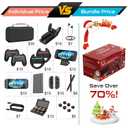 HEYSTOP Switch 2 Accessories Bundle for Nintendo Switch 2 Accessories Kit for Nintendo Switch 2,25 in 1 Game Kit:Carrying Case,Screen Protector,Grips for JoyCon Controller Console,Charging Dock-M